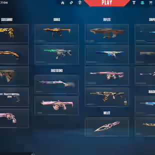 EU/TR 49 skins | Mystbloom Kunai | Mystbloom Phantom | Primordium Vandal | Kaimana | Mystbloom Judge | VCT x BBL Classic - Image 7