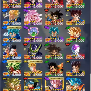D382-IOS+Android-7 UL(Cell+Majin Vegeta+Turles+SS4 Gogeta)+21 Legends+Good Equipment+Rose Zenkai+SS3 Vegeta+Goku Black - Image 11