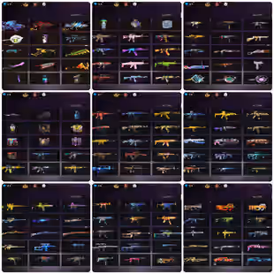Free Fire WHIT RARE SETS || OLD ACC - Image 4
