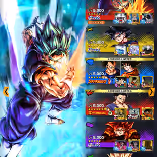 D67-VIP ACCOUNT-11 ULTRA(SS4 Gogeta+Vegito+Gogeta+Goku Uis+Gohan+Super Vegito+Frieza)+Vip 44 Legends-Vip Equi-Sparking - Image 5