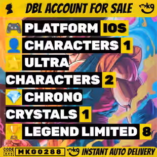 Dragonball Legends: 8 Legend Limited And 2 Ultra | iOS ! MKG0288