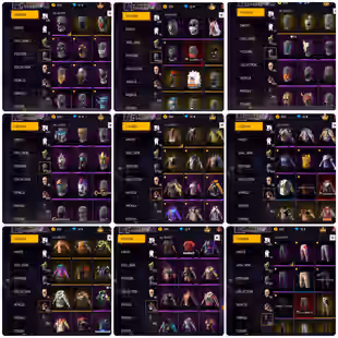 Free Fire Goldrim Alchemist Bundle || OLD ACC - Image 4