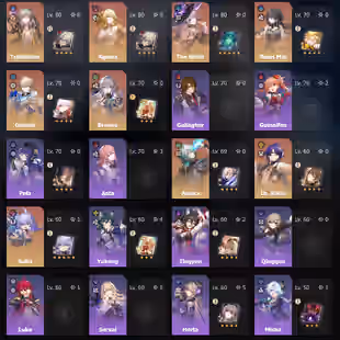 [2in1] GENSHIN IMPACT + Honkai: Star Rail  | 55 AR | 41 CHARACTERS | 9 LEGENDARY | 1 LEGWEAPON | 3 CONSTELLATION | GIFTS - Image 6