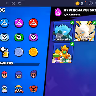 🌟11.11 PIN🌟FREE CHANGE NAME | 217 SKINS | 73.000 TROPHY | 91 BRAWLERS | 16 MAX | 13 HYPERCHARGED - Image 55