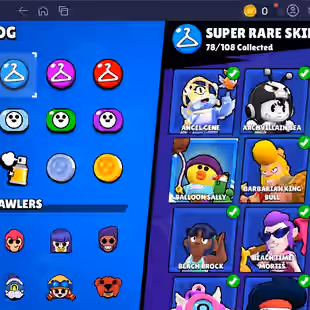 🌟11.11 PIN🌟FREE CHANGE NAME | 217 SKINS | 73.000 TROPHY | 91 BRAWLERS | 16 MAX | 13 HYPERCHARGED - Image 21