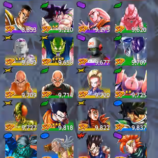 D791-Nice Account-10 UL(SS Goku+Goku Uis+SS4 Gogeta+Rose+Gogeta+Turles+Beast Gohan)+53 Legends+Good Equipment+Good Team - Image 14