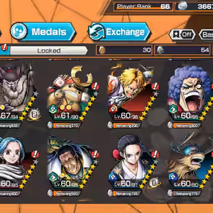 BR610-IOS-Android-Hyber 50-5 Ex(Gear 5 v2-Kizaru-Garp-Roger v2-Kaido-Akainu-Shank v4-Shank v3-Shank-Yamato)-Vip Medal - Image 64