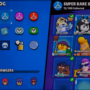🌟201 SKINS🌟72.400 TROPHY | 93 BRAWLERS | 25 MAX | 14 HYPERCHARGED | INSTANT DELIVERY | FULL ACCESS - Image 23