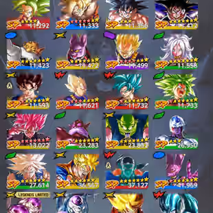 D793-IOS+Android-Nice Account-9 UL(SS4 Vegeta+Frieza+SS4 Gogeta+Majin+Vegito)+55 Legend+Vip Equi+Good Zenkai+Good Team - Image 10