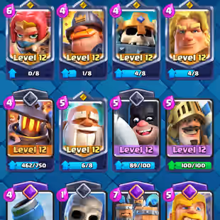 🔥[ 29X CARDS MAX - 13X EVULOSION ]🔥 6X ELITE CARDS || 76X EMOTES [RARE ] || LEVEL : 53 || TROPHY: 8000 | FAST DELIVERY - Image 6