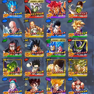 D806-IOS+Android-Super Vip Account-14 ULTRA Have Zamasu+70 Legends+769 Millions Power+Good Zenkai+Vip Equipment+PVP Good - Image 19