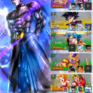D661-Vip Account-14 UL(Cell+Majin Vegeta+Goku Uis+Beast Gohan+Vegito+Hit+Gogeta)+36 Legend+Vip Equipment+Good Team PVP - Image 7