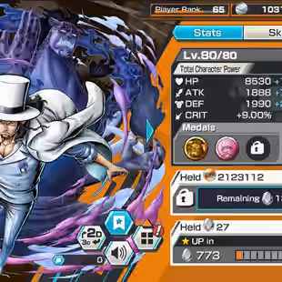 BR547-IOS-Android-Hyber 64-11 Ex(Kuzan-Lucci-Shank v4-Akainu-Roger-Kaido v2-Zoro-Kaido v3-White Beard)-Vip Medal-SP 162 - Image 12
