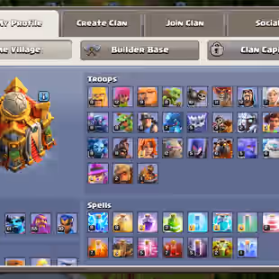 🌟TH 16 NEAR MAXED 🌟 | DEF FULLY MAXED OUT | 12 HIGH LVL EPICS EQUIPMENT | HERO [ 77-81-61-51-30] | NC YES | 2.5K GEMS - Image 3