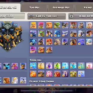 🌟BEAUTIFUL TH 17 FULL MAX🌟| READY FOR TH 18 | 10 EPIC EQUIPMENT MAX | 3X RARE SCNERY | FULL MAGIC ITEMS | XP 249 - Image 5