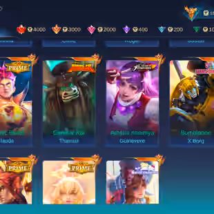 MEGA V🔥2x LEGEND😍472 SKINS | GUS SEMI SET | CHOUKOF | LING lORD SHEN - Image 6