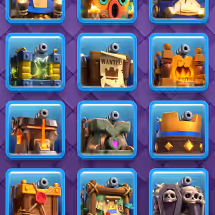 Lvl-68 | 121-Card Max | 82-Elite | 36-Evo | [120-Emote] | 10000 Trophy |  33-Tower Skin | Name Chang yes - Image 7