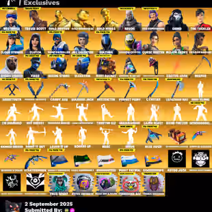 ALL PLATFORMS | 345 SKINS | 135 SHOPPED | TRAVIS | NEO VERSA | LEVIATHAN AXE | DIAMOND JACK | GRIND | CLUTCH - Image 2