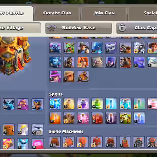 ❗[ TH-16 NEAR MAX - LEAGUE WARDEN ]❗S.B [MAX] - FB [26] - EB [23] - AF [20] - 12X EPIC | HEROS: 90-88-69-70-45 || BH MAX - Image 4