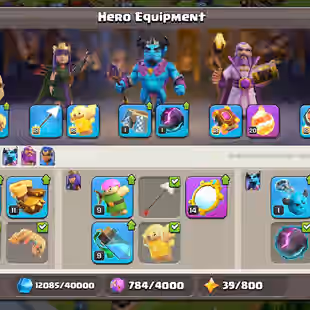 ❗[ PREMIUM TH-17 ]❗FIREBALL [20] - E.BOOT [20] || HEROS: 73-83-41-63-30 || STRONG DEF - TROOPS || FAST DELIVERY  - Image 5