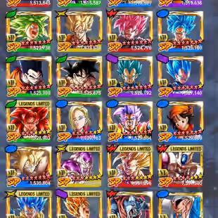 D806-IOS+Android-Super Vip Account-14 ULTRA Have Zamasu+70 Legends+769 Millions Power+Good Zenkai+Vip Equipment+PVP Good - Image 23