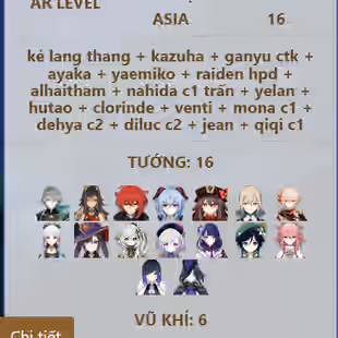 R310-ASIA-AR59-Alhaitham-Dehya-Dilu-Ganyu-Hutao-Jeans-Kazuha-Ayaka-Mona-Nahida-Qiqi-Raiden-Venti-Yae Miko-Yelan-Clorinde - Image 2
