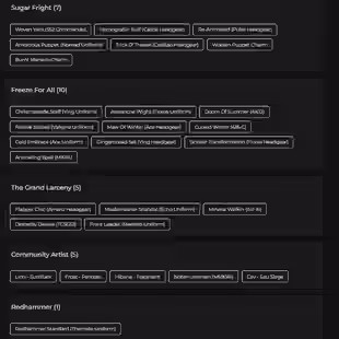 332 LVL - 26X ELITES - 42X SEASONALS - 43X BLACK ICES - 21X UNIVERSALS - 10X PRO LEAGUES NEW - 11X PILOT PROGRAMS - 73 O - Image 5