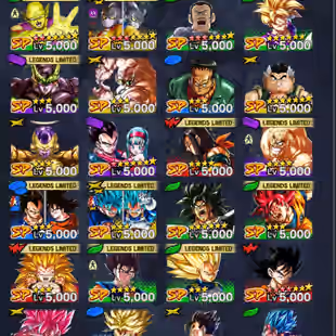 D368-8 UL(Goku Uis+Hit+Rose+Gogeta+Vegito+Super Gogeta)+49 Legends+Vip Equi+Good Zenkai+Nice Team+New SS3 Vegeta+Vegtio - Image 15