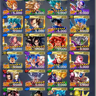 D67-VIP ACCOUNT-11 ULTRA(SS4 Gogeta+Vegito+Gogeta+Goku Uis+Gohan+Super Vegito+Frieza)+Vip 44 Legends-Vip Equi-Sparking - Image 4