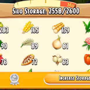 HAY DAY LVL-160 RARE FARM BARN STRONGE 6900 SILO 2600- PURE HAND MADE FARM- 433 GEMS-COIN 2.5M-CHEAP-WITH FREE CLASH OF - Image 11