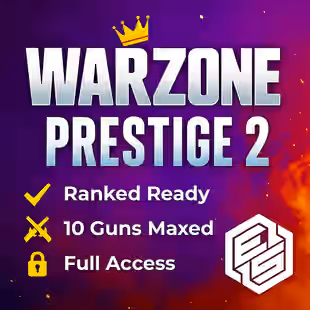 WARZONE 4 | RANKED READY - PRESTIGE 2 | 10x GUNS MAX | STEAM LOGIN - LINKABLE ALL PLATFORMS | FULL ACCESS
