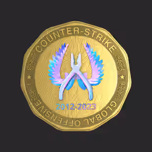 CS2 4 MEDALS 5 Year Veteran | Global Offensive Badge | Loyalty Badge | Premier Season One ... ! MKG03784 - Image 2
