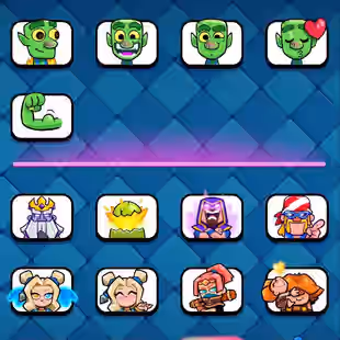 🔥KT15 XP55🔥 | 32 MAX 6 ELITE | 14 EVOLOTION | 102 EMOTE | 9183 TROPHY | 6 TOWER SKIN | 349 GEMS | INSTANT DELIVERY - Image 4