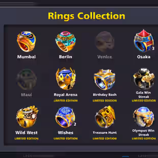 UNLIMITED PASSWORD CHANGE ACCOUNT | 10 Billion Coins | Level 170 | 17 Leg Cues | 1 Cue MAX | Miniclip Login | Fresh - Image 3