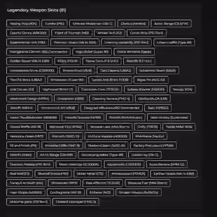 593 LVL - 59X BLACK ICES - 64X SEASONALS -44X MUTE PROTOCOL -42X CONTAINMENT - 29X UNIVERSALS -75X DOKTORS CURSE -72 OPE - Image 9