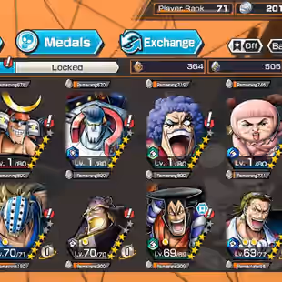 BR597-IOS-Android-Hyber 55-8 Ex(Gear 5-Zoro-Lucci-Roger Skins-Yamato Ace-Akainu-Shank)-Vip Medal-Support 162-647 Frag - Image 60
