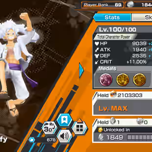 OP104 -15 EX META - Roger Boost 4- Kizaru- Nika- Lucci- Roger Dark- Akainu- Ace Yamato- Kid Law-.... Support 168- HB 81 - Image 11