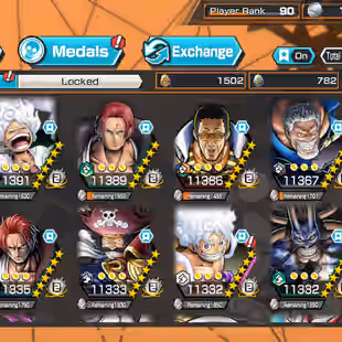 OPD68-IOS ONLY-SUPER BEAST 28EX-Luffy White-Kizaru-Garp-Kuzan-Roger Dark-Akainu-Lucci-..1000 gems- SP 174-HB166 - Image 6