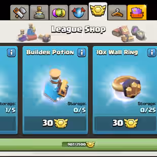LEGEND RANK 💎 33 EQUIPMENT TOWNHALL 17 💎 HERO MAX - 4k GEM -261 xp - 900 MEDAL - BH 10 MAX - FREE RENAME - INSTANT - Image 9