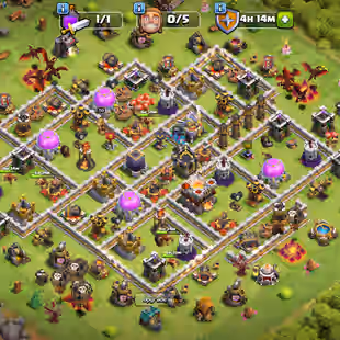 TH11 FULL MAX || ALL HEROES MAX || STOCKED MAGIC ITEMS || CWL 250 ||  OP EQUIPMENTS || INSTANT DELIVERY - Image 1