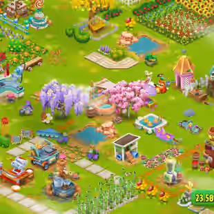 HAY DAY RARE LVL-119-TOWNHALL LVL 30-HAND MADE FARM ALL ITEMS UNLOCK-GOOD ANIMALS COLLECTION-BARN STORAGE 1950 SILO 1900 - Image 5