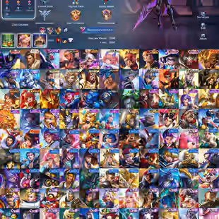 🍁Mobile legend🍁Alucard legend | Argus Star Wars | Alpha abyss | Gusion kof | Angela aspirants Hanabi soul vessels 