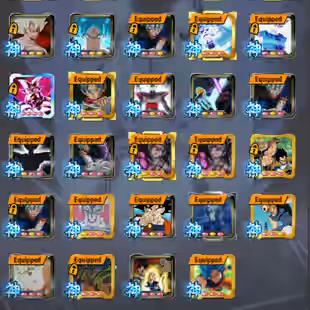 D793-IOS+Android-Nice Account-9 UL(SS4 Vegeta+Frieza+SS4 Gogeta+Majin+Vegito)+55 Legend+Vip Equi+Good Zenkai+Good Team - Image 22