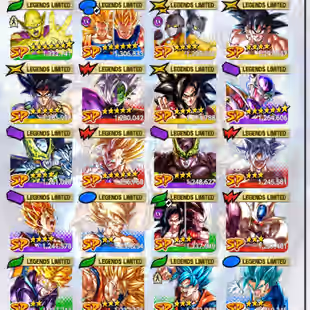 D661-Vip Account-14 UL(Cell+Majin Vegeta+Goku Uis+Beast Gohan+Vegito+Hit+Gogeta)+36 Legend+Vip Equipment+Good Team PVP - Image 10