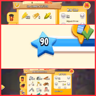 💥LEVEL 90 💥 DIAMONDS 600 [] BARN 7500 [] SILO 2000 [] COINS 5 MILLION [] MAINLAND UNLOCKED - Image 1