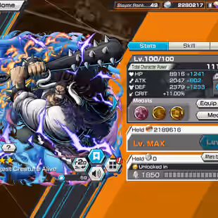 BR502-IOS-Android-Hyber 45-8 Ex(Luffy Gear 5-Kaido v2-Yamato v1-Zoro-Kid Law-Oden-Akainu)-Good Medal-SUP 165-Jabra Max - Image 38