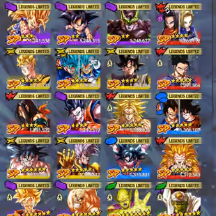 D806-IOS+Android-Super Vip Account-14 ULTRA Have Zamasu+70 Legends+769 Millions Power+Good Zenkai+Vip Equipment+PVP Good - Image 3