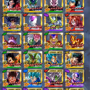 D806-IOS+Android-Super Vip Account-14 ULTRA Have Zamasu+70 Legends+769 Millions Power+Good Zenkai+Vip Equipment+PVP Good - Image 24