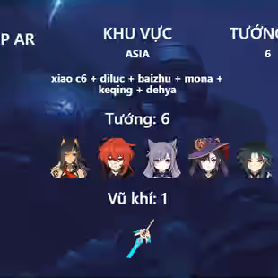 R312-ASIA-AR55-Dehya-Keqing-Diluc-Mona-Xiao-Weapon: 1 - Image 2