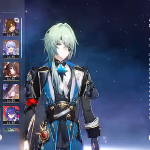 ASIA - TL 70 - 31 SSR ( 23 Limited SSR - 30 SSR 6 stars Lv 80 ) - Castorice - Aglaea- Sunday - Jing Yuan E1